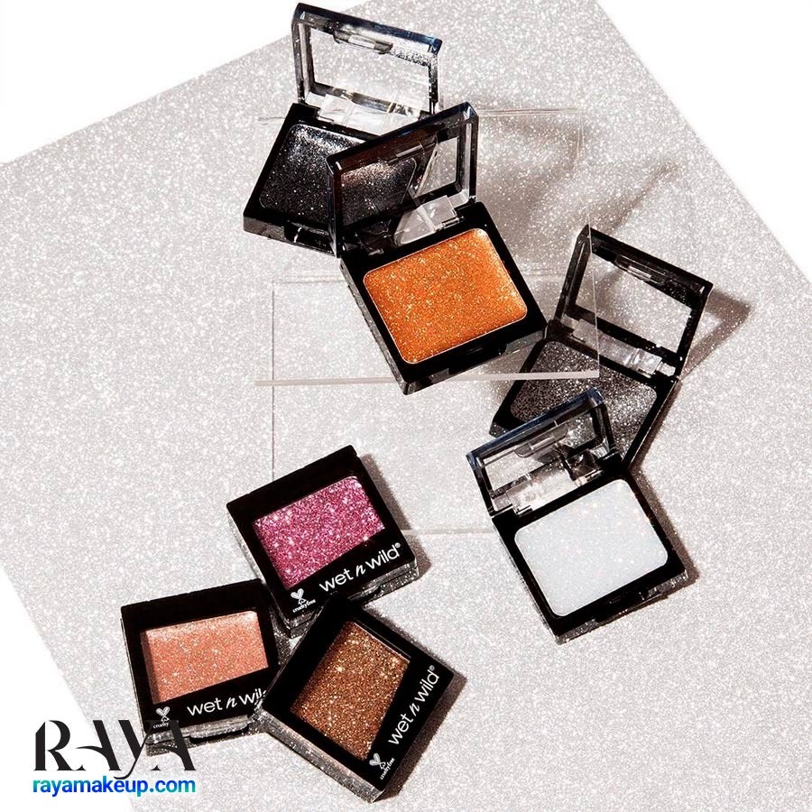 سایه چشم تکی براق و گلیتری کالر آیکون وت اند وایلد Wet n Wild Color Icon Glitter Single Eye Shadow  