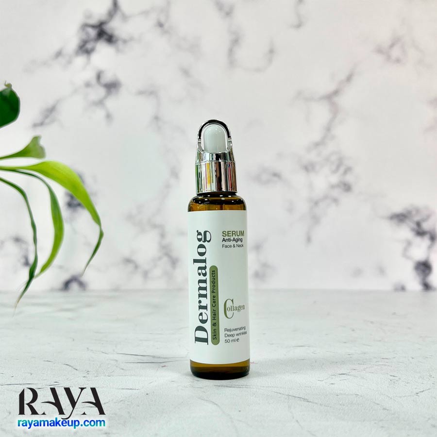  سرم کلاژن ضد چروک صورت و گردن درمالوگ Dermalog Anti Aging Collagen Serum