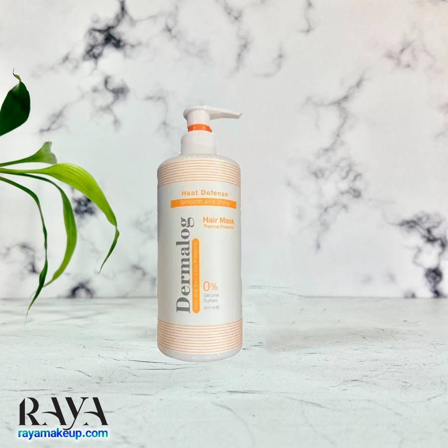 ماسک مو محافظ حرارت درمالوگ حاوی آرگان و کراتین فاقد سولفات Dermalog Thermal Protector Hair Mask