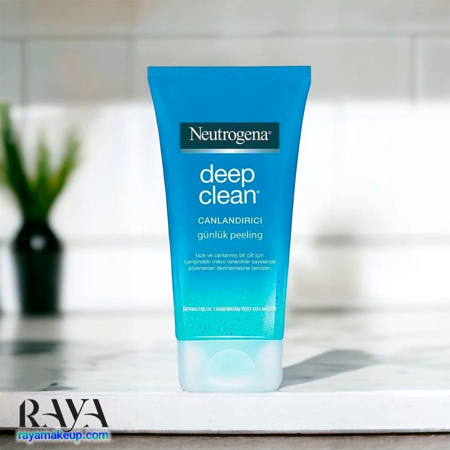 ژل اسکراب و لایه بردار روزانه نوتروژینا Neutrogena Deep Clean Canlandırıcı Günlük Peeling Jel