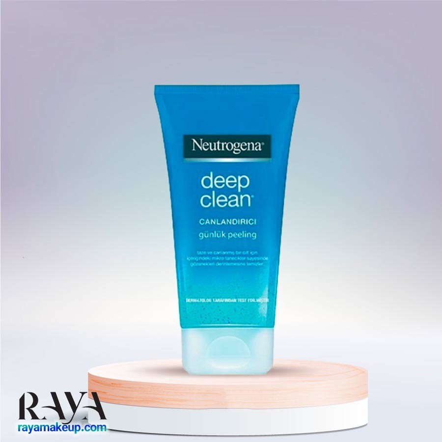 ژل اسکراب و لایه بردار روزانه نوتروژینا Neutrogena Deep Clean Canlandırıcı Günlük Peeling Jel