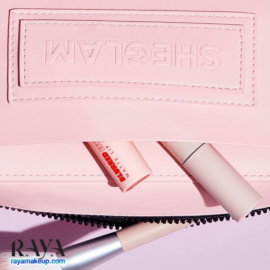 کیف لوازم آرایشی صورتی شیگلم ضد آب Sheglam Glow & Go Makeup Bag