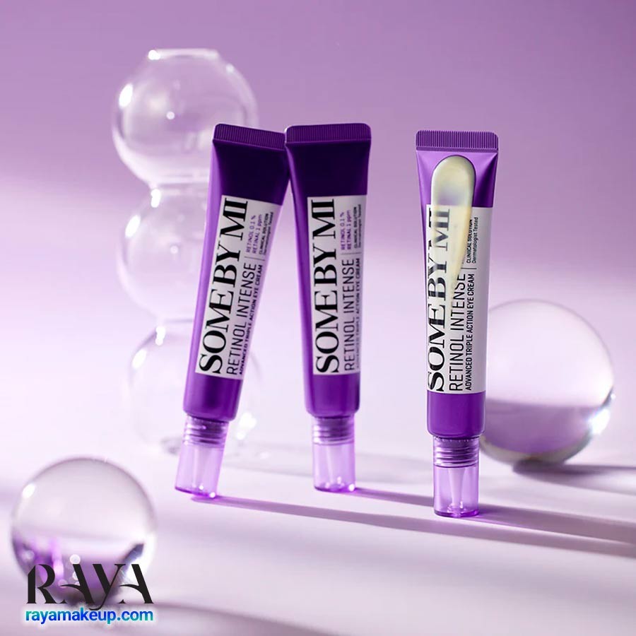 کرم دور چشم رتینول سه کاره سام بای میSome By Mi Retinol Intense Advanced Triple Action Eye Cream 