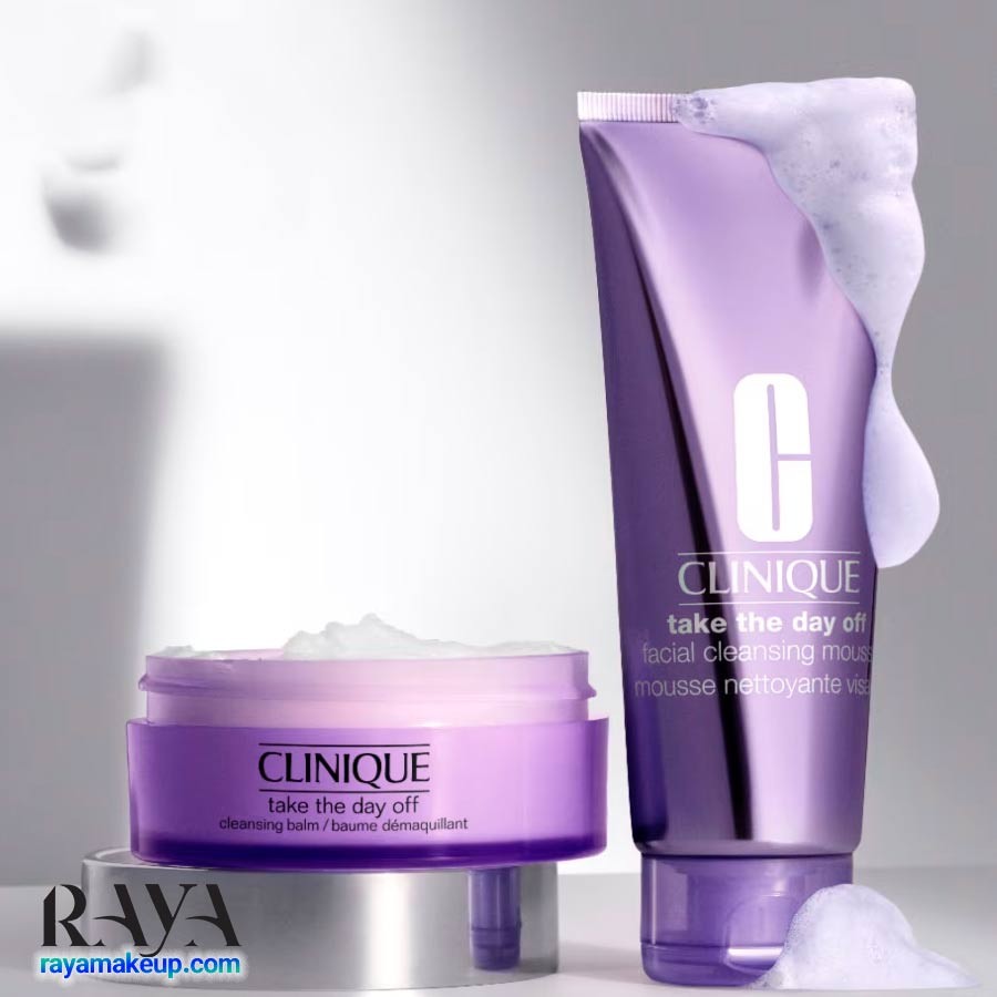 موس پاک کننده صورت کلینیک مدل تیک د دی آف Clinique Take The Day Off Facial Cleansing Mousse