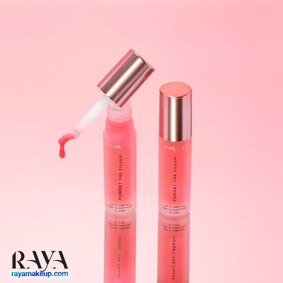لیپگلاس حجم دهنده و مرطوب کننده لب لالس Lawless Forget The Filler Lip-Plumping Line-Smoothing Gloss