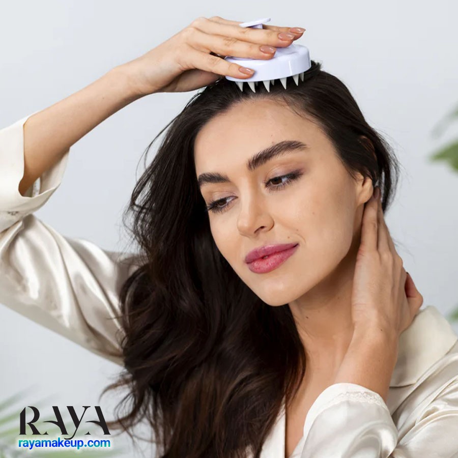 چگونه پوست سر خود را در خانه لایه برداری کنیم تا چربی اضافی آن رفع شود؟ 	