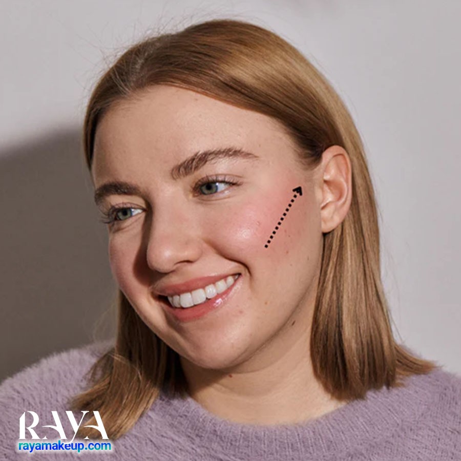 آموزش نحوه رژگونه زدن برای صورت گرد تنها در 6 مرحله ساده	