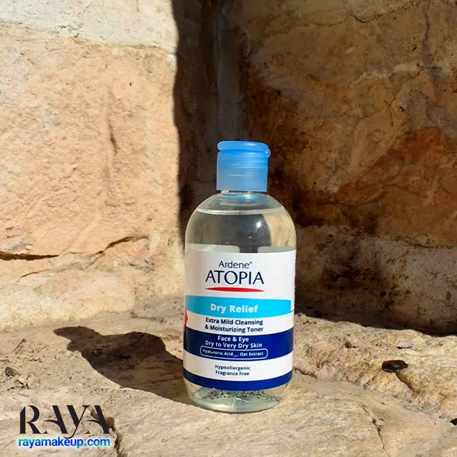 تونر پاک کننده و مرطوب کننده آتوپیا آردن Ardene Atopia Dry Relief Extra Mild Cleansing And Moisturizing Toner