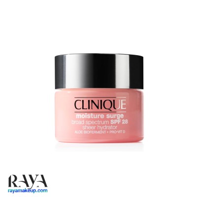 آبرسان و مرطوب کننده مویسچر سرج کلینیک با SPF28