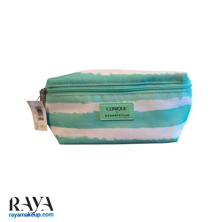 کیف لوازم آرایشی x Drawbertson کلینیک رنگ پسته ای 