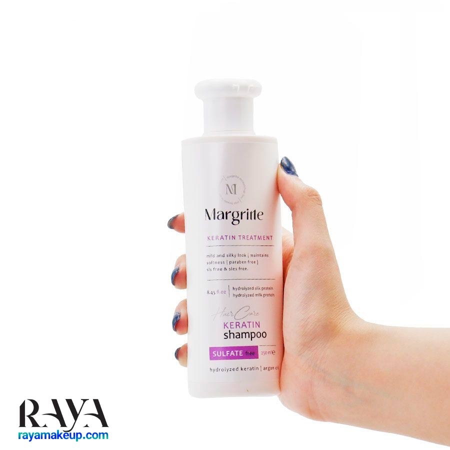 شامپو مخصوص موهای کراتینه شده مارگریت Margritte Keratin Treatment Shampoo