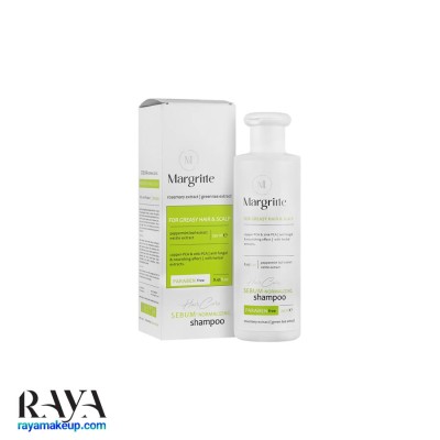 شامپو متعادل کننده چربی مارگریت مدل Sebum Normalizing 