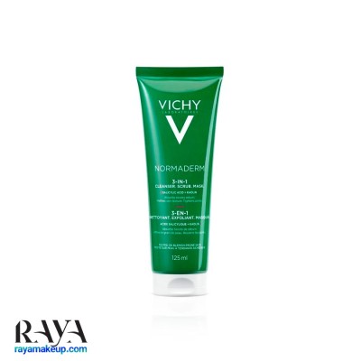 شوینده و اسکراب و ماسک سه در یک ویشی سری نورمادرم 