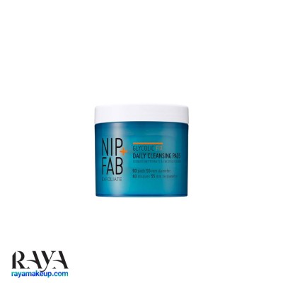 پد لایه بردار و روشن کننده روزانه گلیکولیک اسید نیپ اند فاب