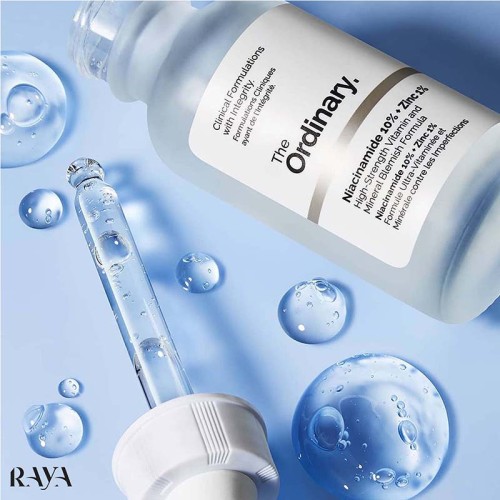 سرم ضد جوش نیاسینامید 10% + زینک 1% اوردینری حجم 30 میلی لیتر The Ordinary Niacinamide 10% + Zinc 1%