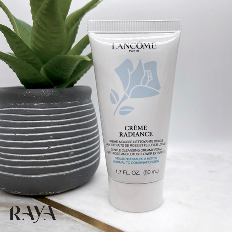 فوم پاک کننده صورت مدل کرم رادیانس لانکوم Lancome Creme Radiance Clarifying Cream-To-Foam Cleanser 