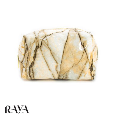 کیف لوازم آرایشی مرمری مدل ماربلد مارول تارت