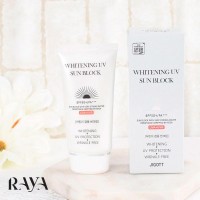 کرم ضد آفتاب یکدست کننده پوست جیگوت مدل وایتنینگ یووی سان بلاک با SPF50+ و PA+++
