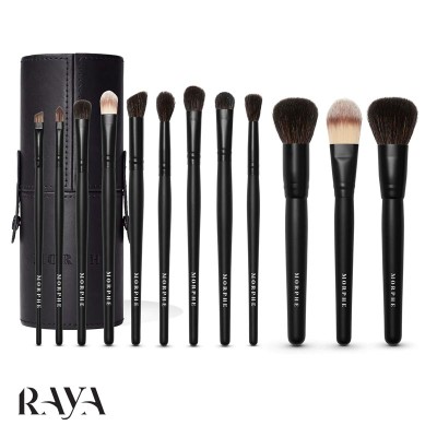 ست براش مشکی 13 تکه صورت و چشم مورفی مدل ویکی مود