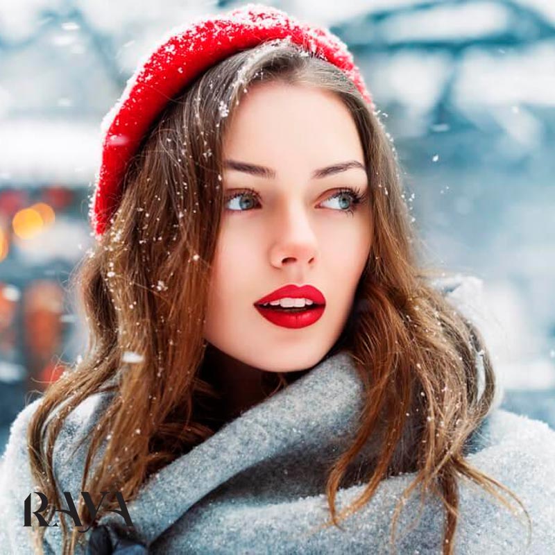 ترفندهای آرایش چشم و صورت برای فصل زمستان
