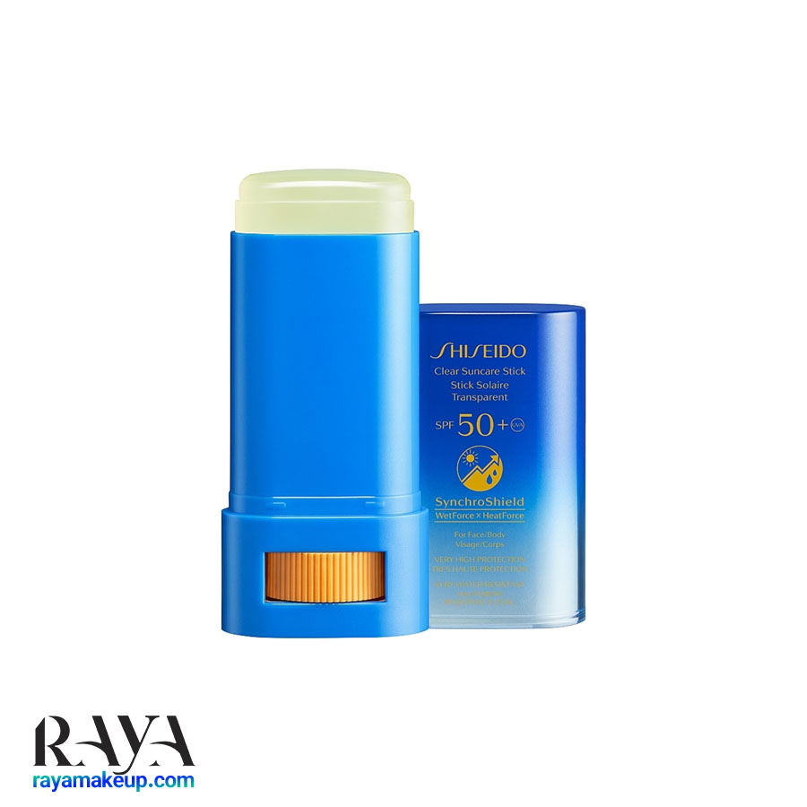 کرم ضد آفتاب استیکی بی رنگ شیسیدو با SPF 50+