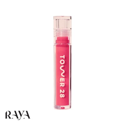 لیپگلاس براق کننده لب تاور 28 مدل شاین آن میلکی لیپ ژلی