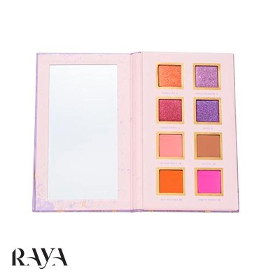 پالت سایه چشم 8 تایی مدل اسپنگلیش پرسد پیگمنت آلامار کازمتیک