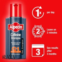 شامپو ضد ریزش مو حاوی کافئین آلپسین مدل C1 