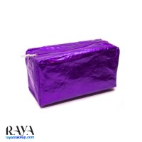 کیف لوازم آرایشی کاغذی کلینیک رنگ بنفش Violet